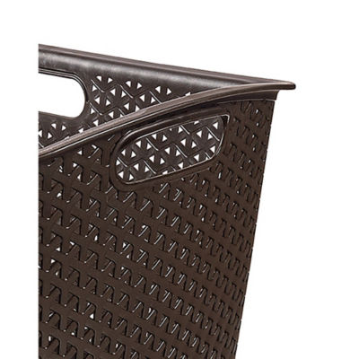 My Style Laundry Resin Storage Basket Dark Grey 47 Litre thumbnail 5