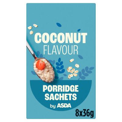 Coconut Flavour Porridge Sachets 8 x 36g (288g) thumbnail 2