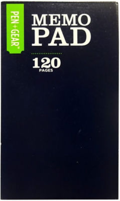 Black Memo Pad thumbnail 2