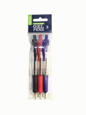 Retractable Gel Pens - 3PK thumbnail 2