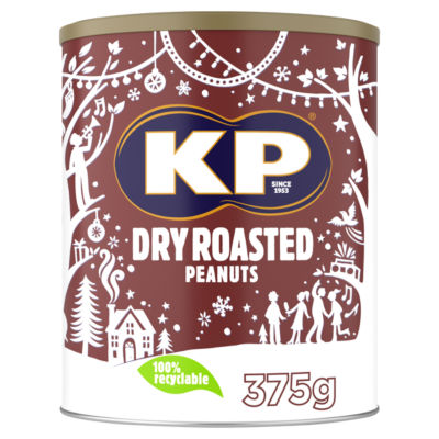 Dry Roasted Peanuts Tin 375g
