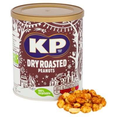 Dry Roasted Peanuts Tin 375g thumbnail 3