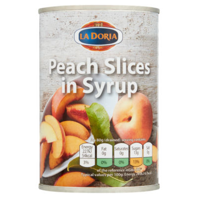 Peach Slices in Syrup