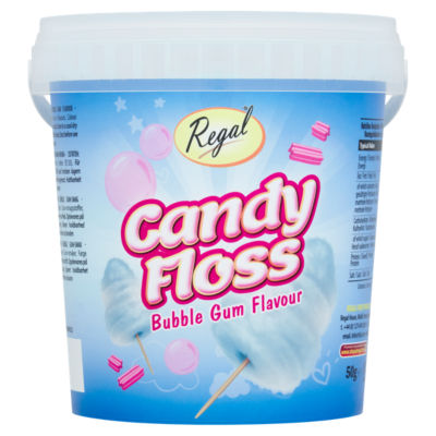 Bubble Gum Flavour Candy Floss 50g thumbnail 2