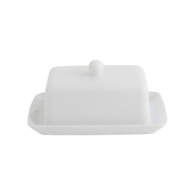 Simply White Butter Dish thumbnail 2