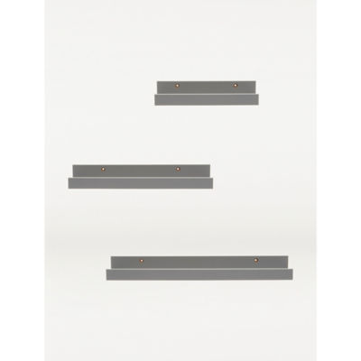 Grey Floating Picture Shelf - Set of 3 thumbnail 3