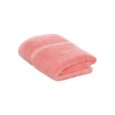 Small Coral Super Soft Cotton Hand Towel