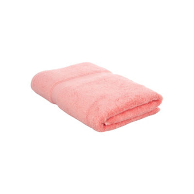 Medium Coral Super Soft Cotton Bath Towel