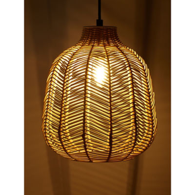 Natural Rattan Wicker Light Shade thumbnail 3