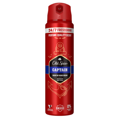 Captain Deodorant Spray 150ml thumbnail 2
