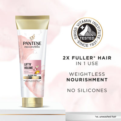 Pro-V Lift'N'Volume Thickening Hair Conditioner with Biotin 275ml. Silicone Free thumbnail 4