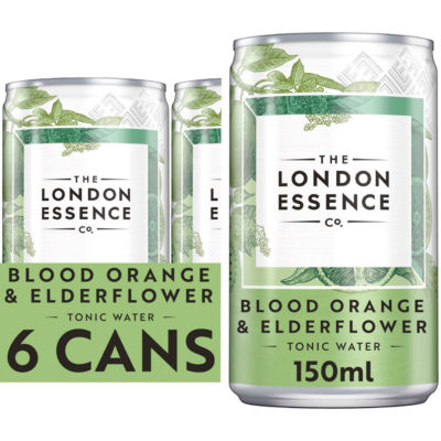 Blood Orange & Elderflower Tonic Water 6 x 150ml
