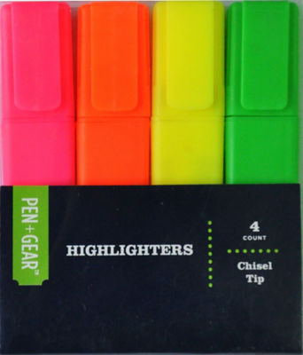 Neon Flat Highlighters