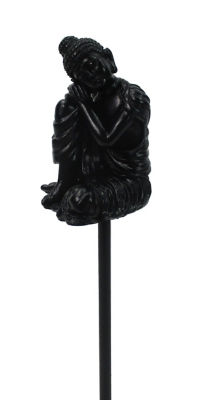 Buddha Garden Stake Black thumbnail 2