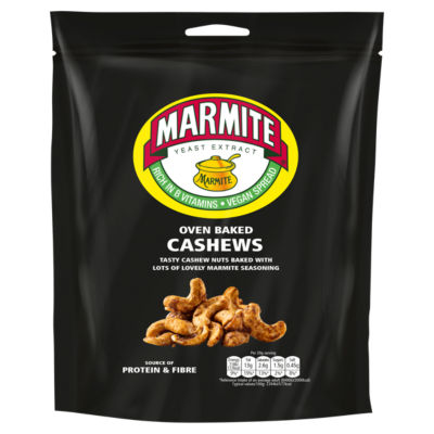 Marmite Oven Baked Cashews