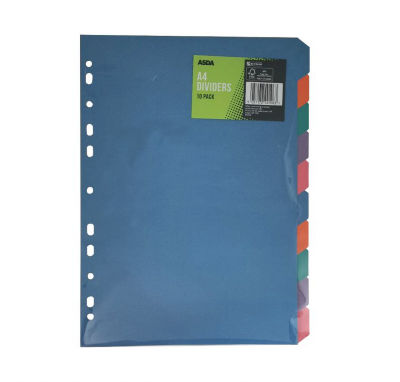 A4 Dividers – 10 Pack thumbnail 2