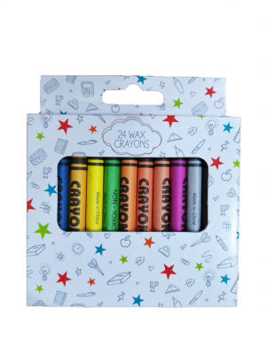 Wax Crayons - 24 Pack thumbnail 2