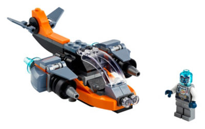 Creator 3 in 1 Cyber Drone Building Set 31111 thumbnail 3