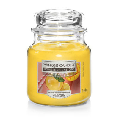 Home Inspiration Mango Lemonade Medium Jar Candle