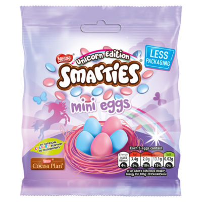 Unicorn Milk Chocolate Mini Eggs Pouch