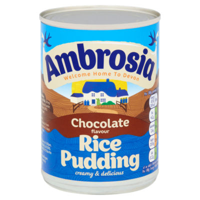 Chocolate Rice Pudding Dessert Can 400g thumbnail 3
