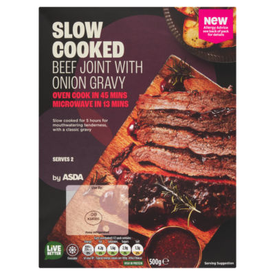 ASDA Rich Beef Joint with Onion Gravy