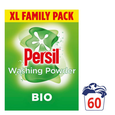 Washing Powder XL Family Pack Bio 60 washes (3 kg)