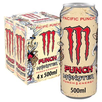 Energy Drink Pacific Punch 4 x 500ml