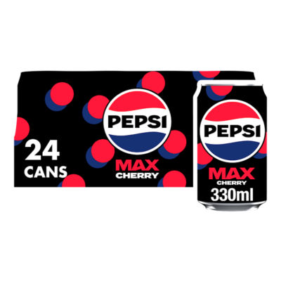 Max Cherry No Sugar Cola Cans 24 x 330ml thumbnail 2