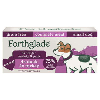 Forthglade Grain Free Adult Duck & Turkey Small Wet Dog Food