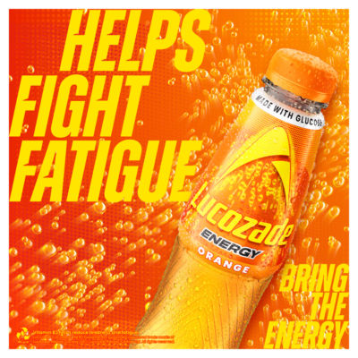Energy Drink Orange 8 x 380ml Multipack thumbnail 4