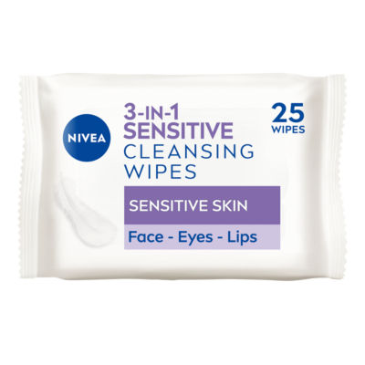 Cleansing Face Wipes Sensitive Skin 25 Pack thumbnail 2
