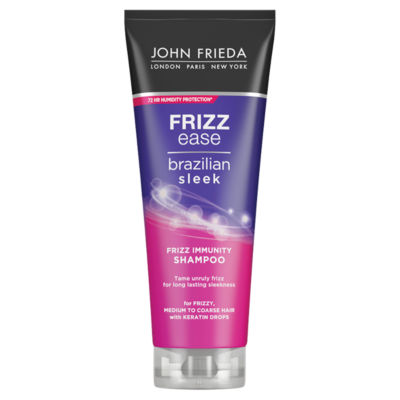 Frizz Ease Brazilian Sleek Frizz Immunity Shampoo 250ml thumbnail 2