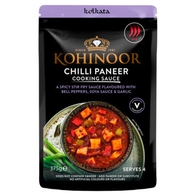 Calcutta Chilli Paneer Cooking Sauce 375g thumbnail 2