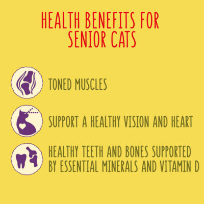 Senior Chicken and Turkey Dry Cat Food 750g thumbnail 3