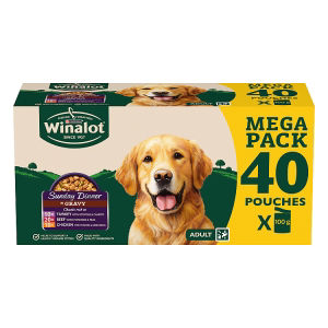 Sunday Dinner Mixed in Gravy Wet Dog Food 40x100g thumbnail 2