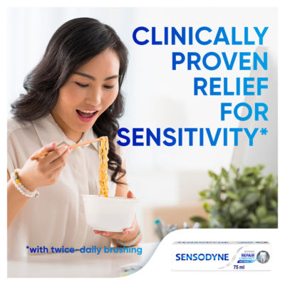 Repair & Protect Whitening Sensitive Toothpaste 75ml thumbnail 2