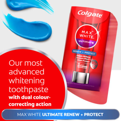 Max White Ultimate Renew + Protect Teeth Whitening Toothpaste 75ml thumbnail 4