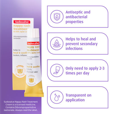 ™ Nappy Rash Treatment Cream 25g thumbnail 3