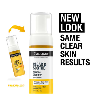 Clear & Soothe Mousse Cleanser Face Wash with Tumeric 150ml thumbnail 4