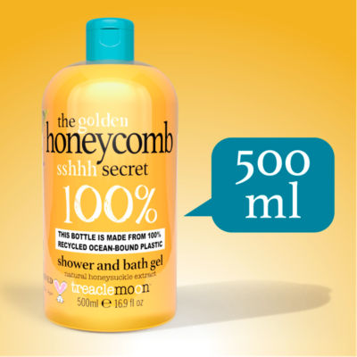 The Golden Honeycomb Secret Shower and Bath Gel 500ml thumbnail 3
