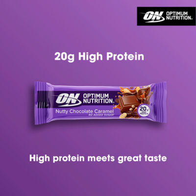 Protein Bar, Nutty Chocolate Caramel Flavour, single serve, 70g thumbnail 3