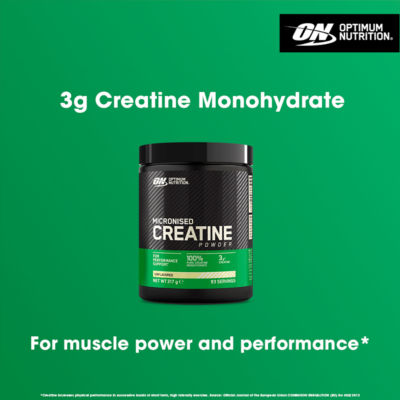 Micronised Creatine Powder,  Unflavoured, 93 servings, 317g thumbnail 3