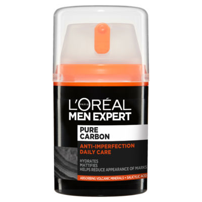 Men Expert Pure Carbon Anti-Spot Exfoliating Daily Face Cream 50ml thumbnail 3