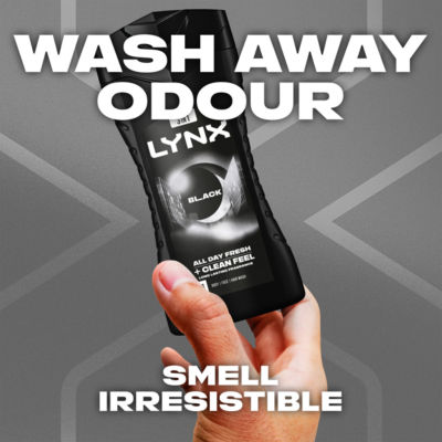 Black 3-in-1 Body Wash 225 ml thumbnail 4