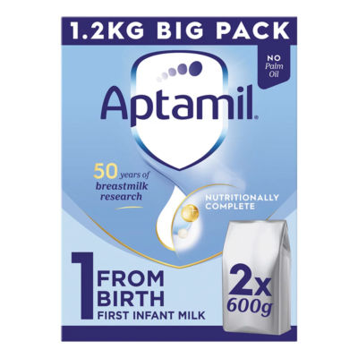 1 First Infant Baby Milk Formula Powder, from Birth, Big Pack, 1.2kg thumbnail 2