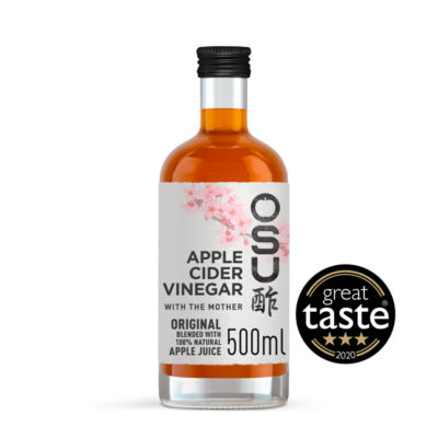 Raw Apple Cider Vinegar with The Mother Apple Juice Blend 500ml