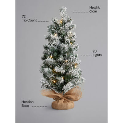2FT Pre-Lit Christmas Tree thumbnail 4
