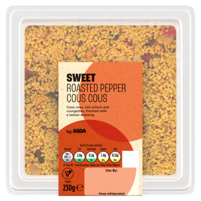 ASDA Sweet Roasted Pepper Cous Cous