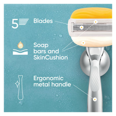 Gillette  Pro ComfortGlide Coconut Scented Women’s Razor with Olay Moisturiser thumbnail 4